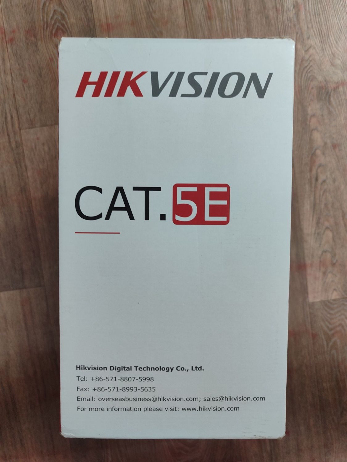 Продам НОВУЮ уличную витую пару Hikvision Cat.5e