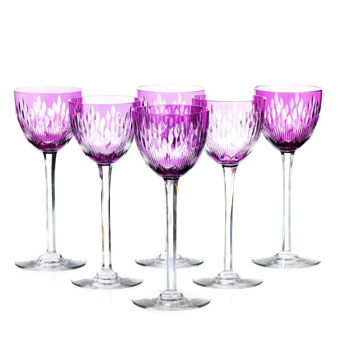 6 Flutes em Cristal Baccarat