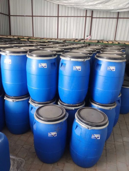 Бочка пластикова 60л ХАРЧОВА б/в (бак, ємність, тара)