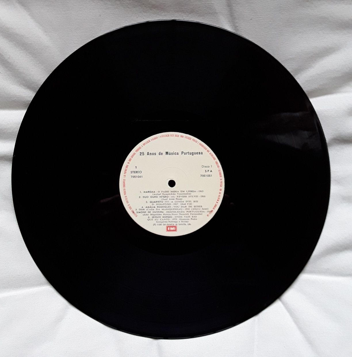 25 Anos de Música Portuguesa - Rank Xerox, LP duplo em vinil