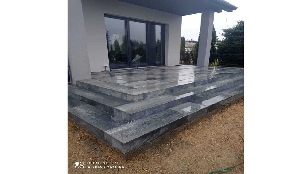 Układanie kostki brukowej. tarasy, donice, podjazdy, altany