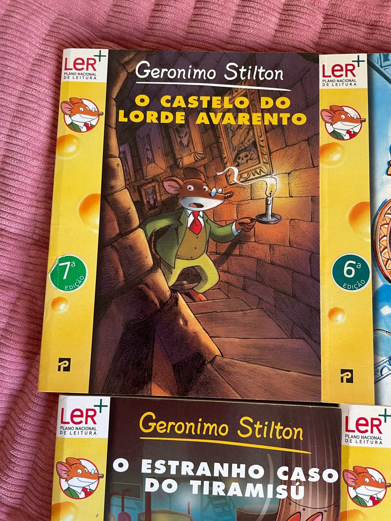 Geronimo Stilton - Livros em bom estado