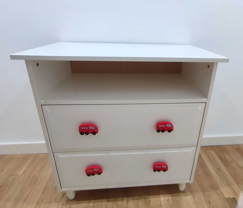 Trocador e cómoda IKEA como novo