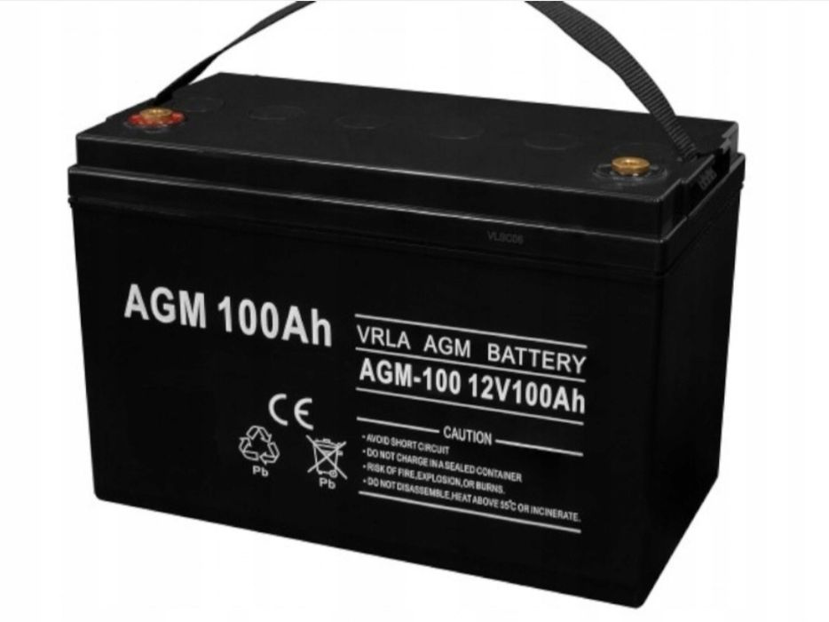 Акумулятор Volt Polska AGM 12V 100Ah  / Аккумуляторная батарея ВОЛЬТ