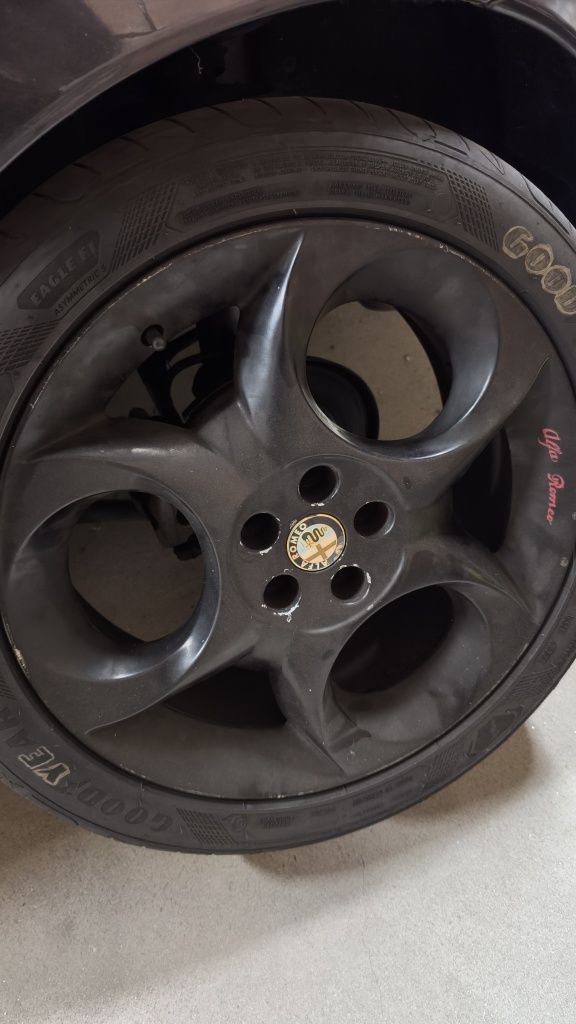 Jantes Originais Alfa Romeo Pretas r17