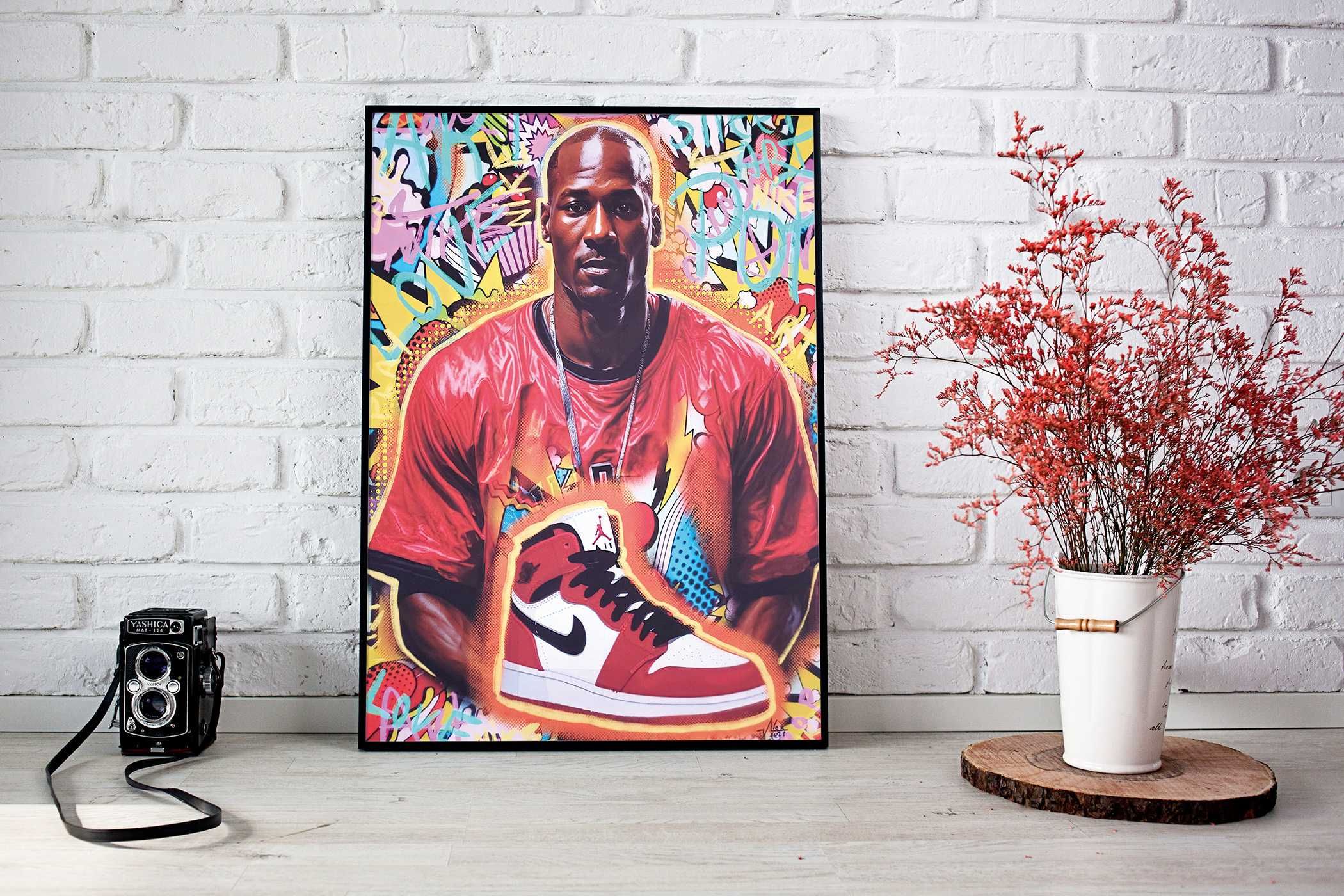 M.Jordan Nike Plakat A3