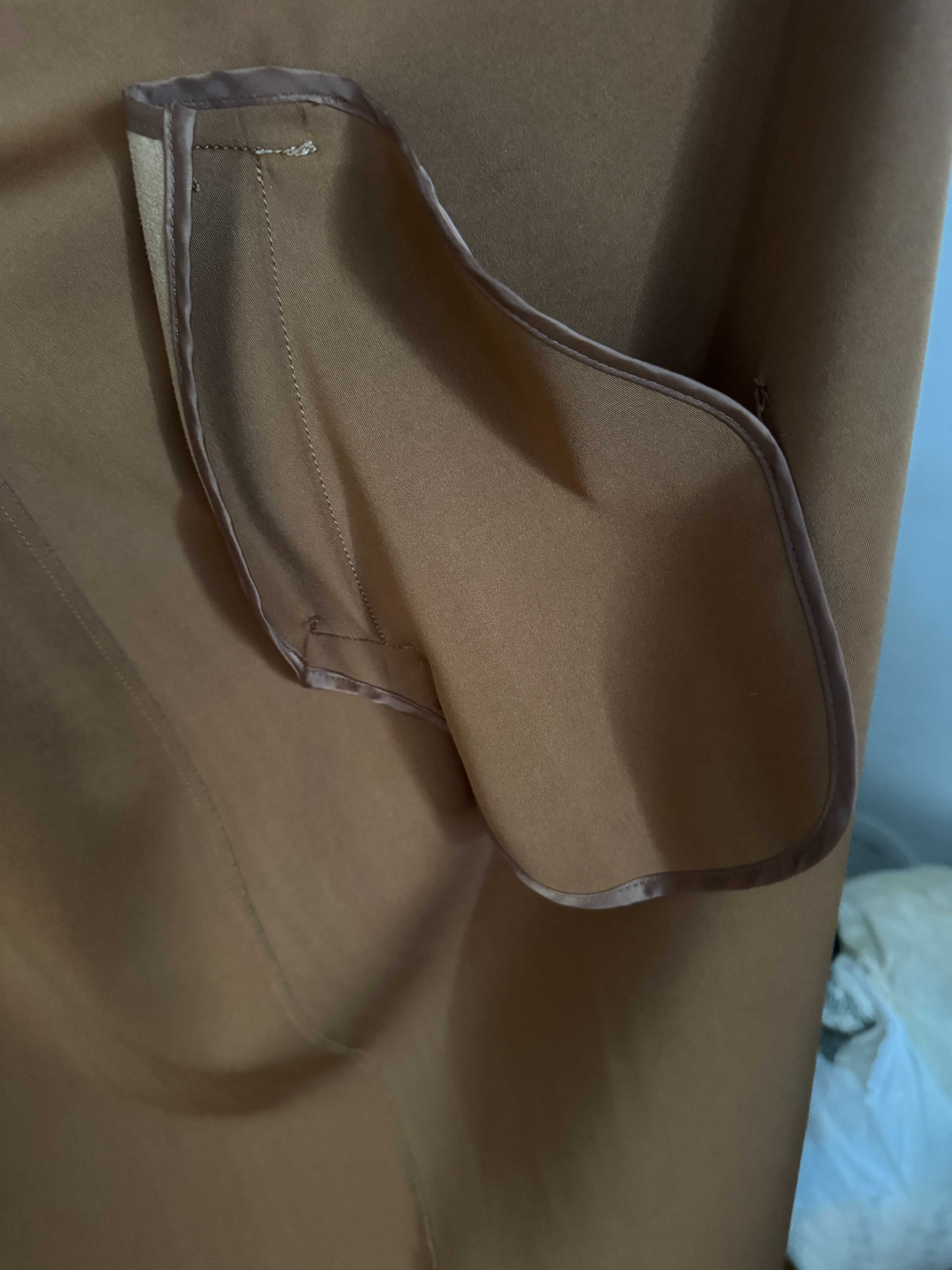 Плащ Stradivarius штучний замш