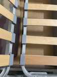 Stelaż do łużka z ikea wraz z pojemnikem do przechowywania