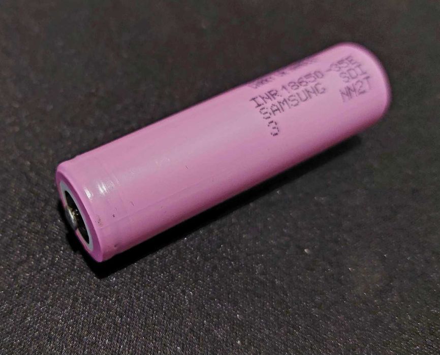 Аккумулятор 18650 для фонарика, INR18650-35E, samsung 35e, батарейка