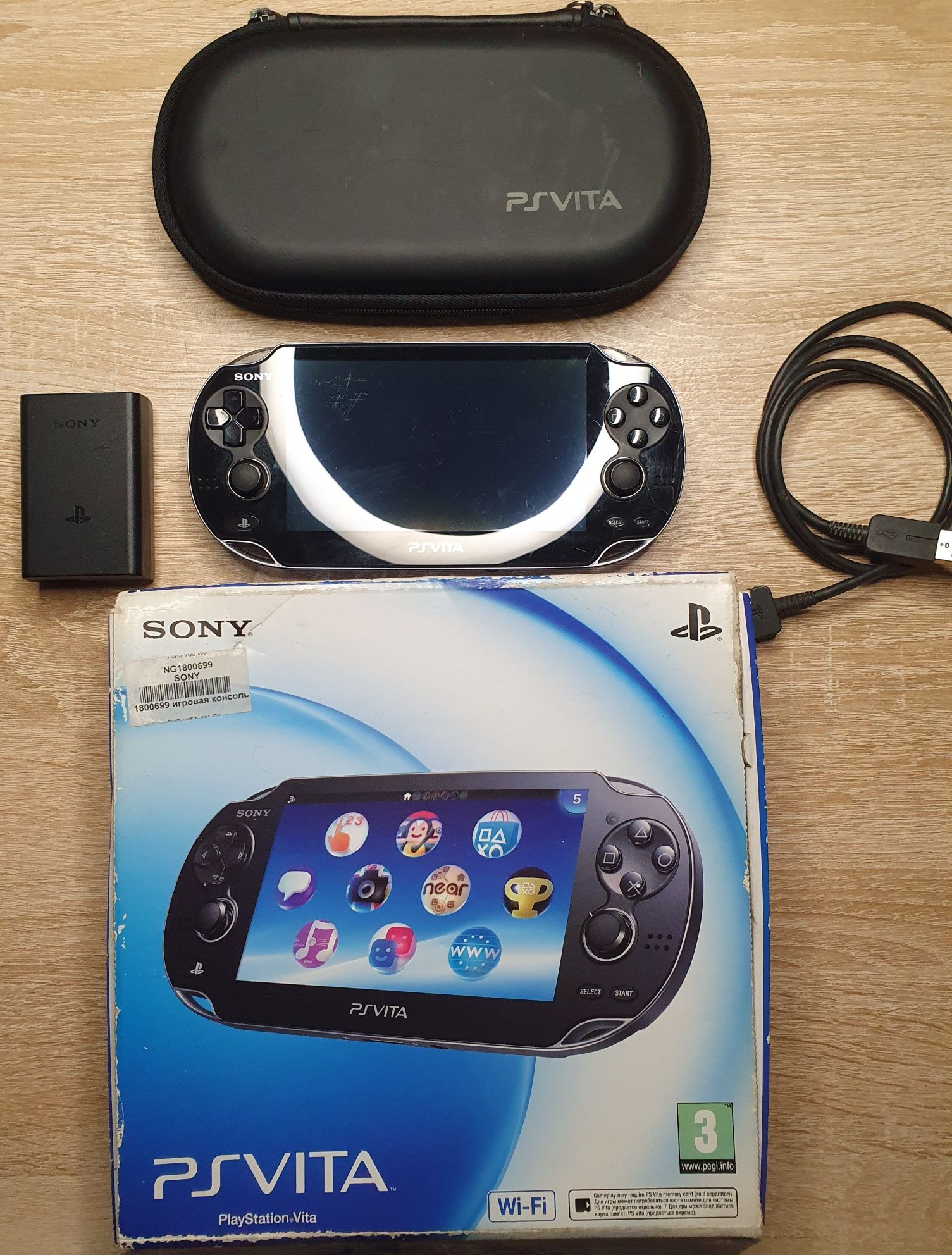Портативная игровая приставка консоль Sony Ps psp vita 3.65 32gb