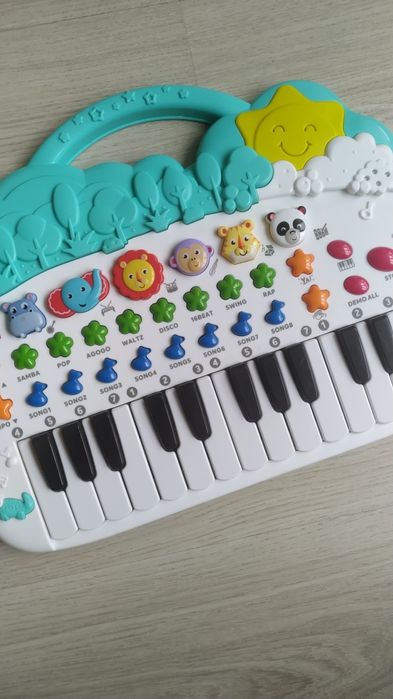 Піаніно музичній зоопарк fisher price