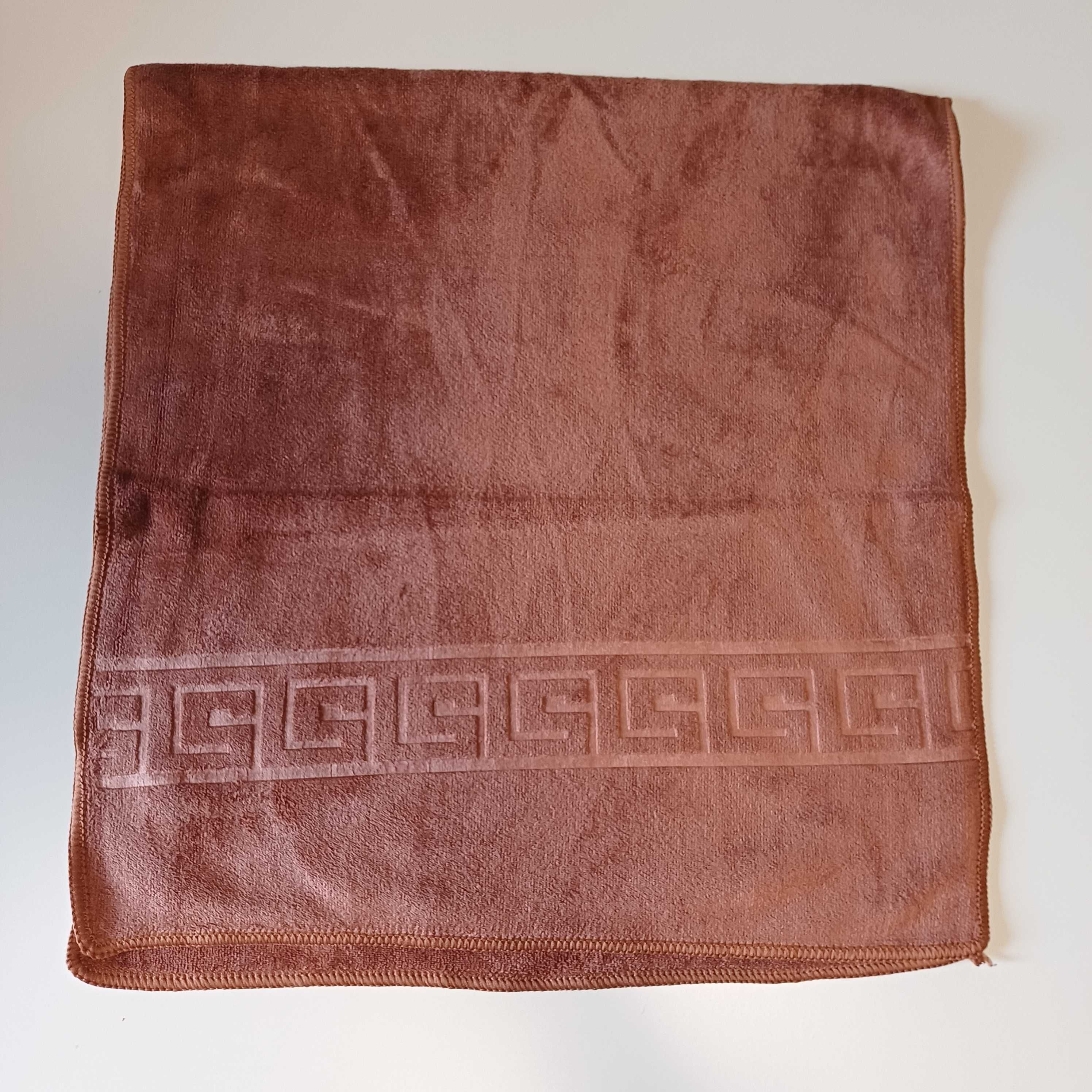 Ręcznik z mikrofibry GRECKI WZÓR 70x140cm bardzo miękki i chłonny