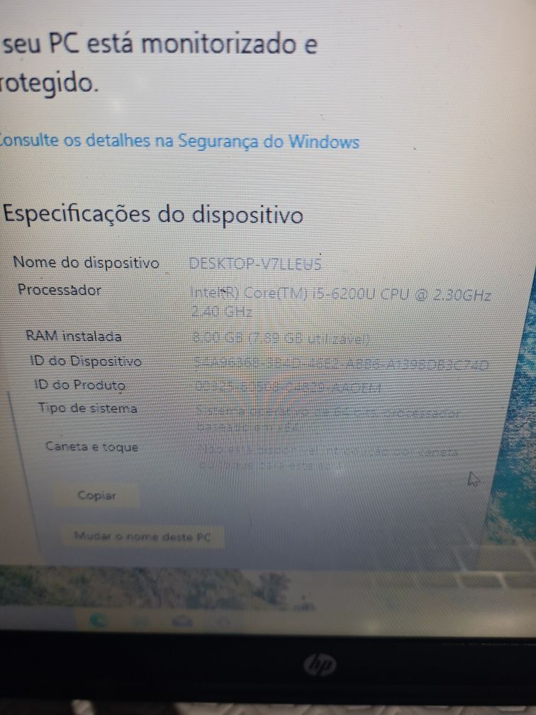 HP 15-ay005np (I5-6200U/ 8gb ram/ ssd/ Radeon)