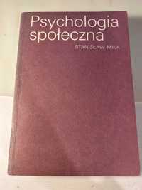 Książka "Psychologia społeczna" Stanisław Mika