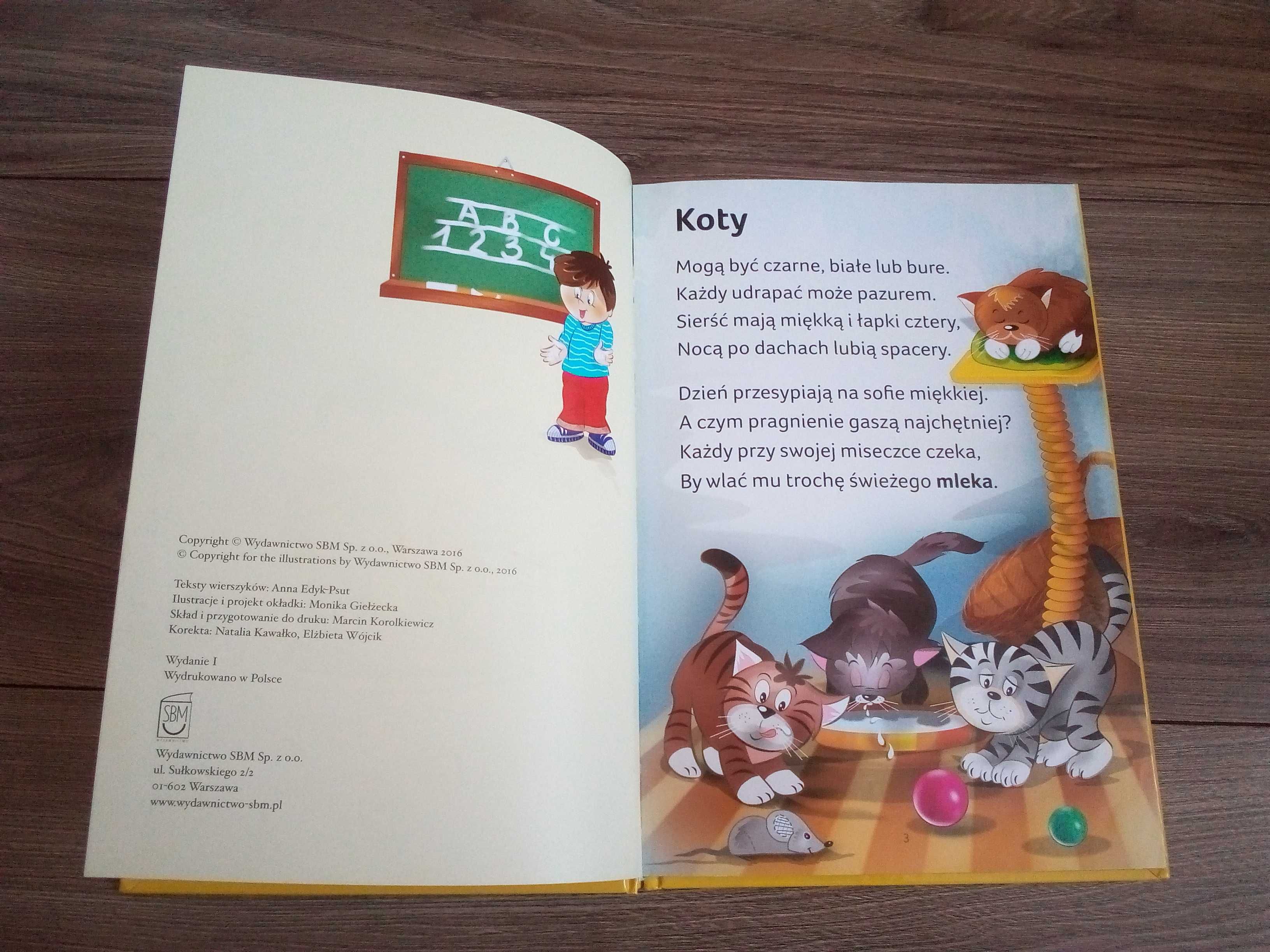 Książka dla dzieci "Wierszyki Zgadywanki dla dzieci"