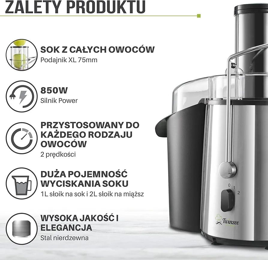 Sokowirówka Twinzze