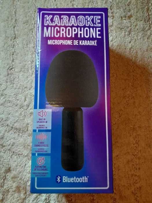 Nowy mikrofon do Karaoke czarny Bluetooth