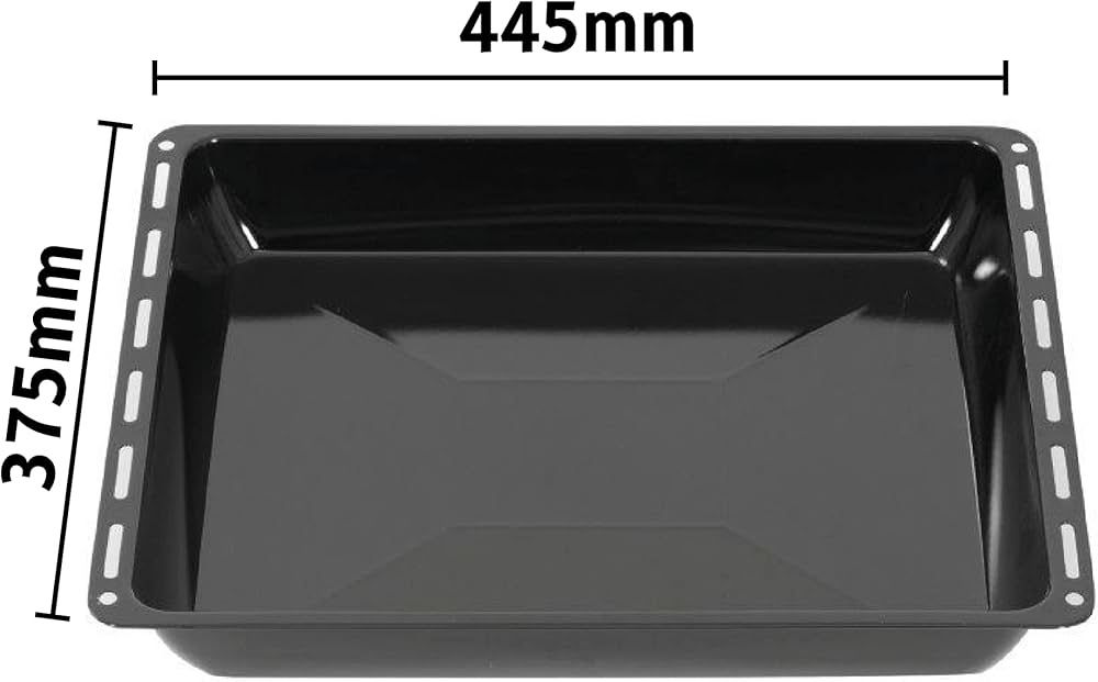 ICQN blachy z kratką do piekarnika 445 x 375 mm 25 mm i 50 mm