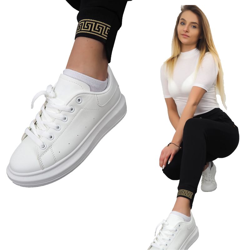 Spodnie dresowe damskie 1 szt. czarny S/M