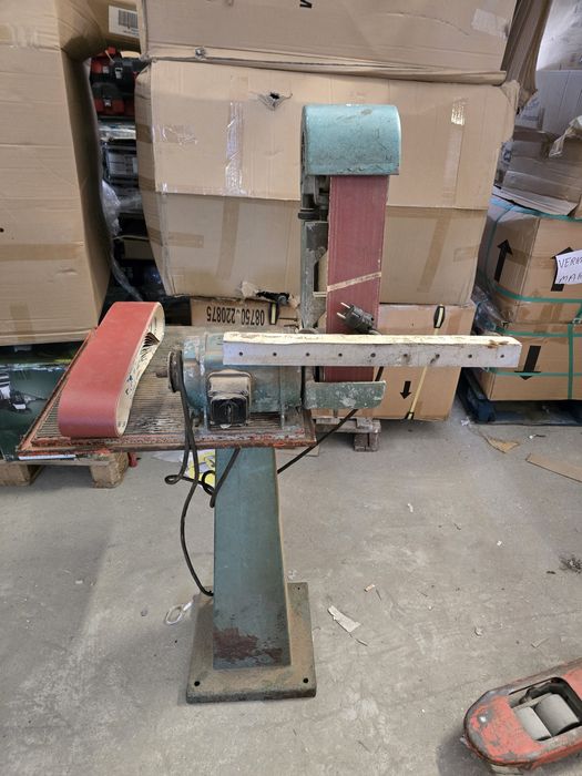 Szlifierka taśmowa stołowa