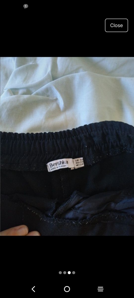Calças Pretas desportivas (Bershka)