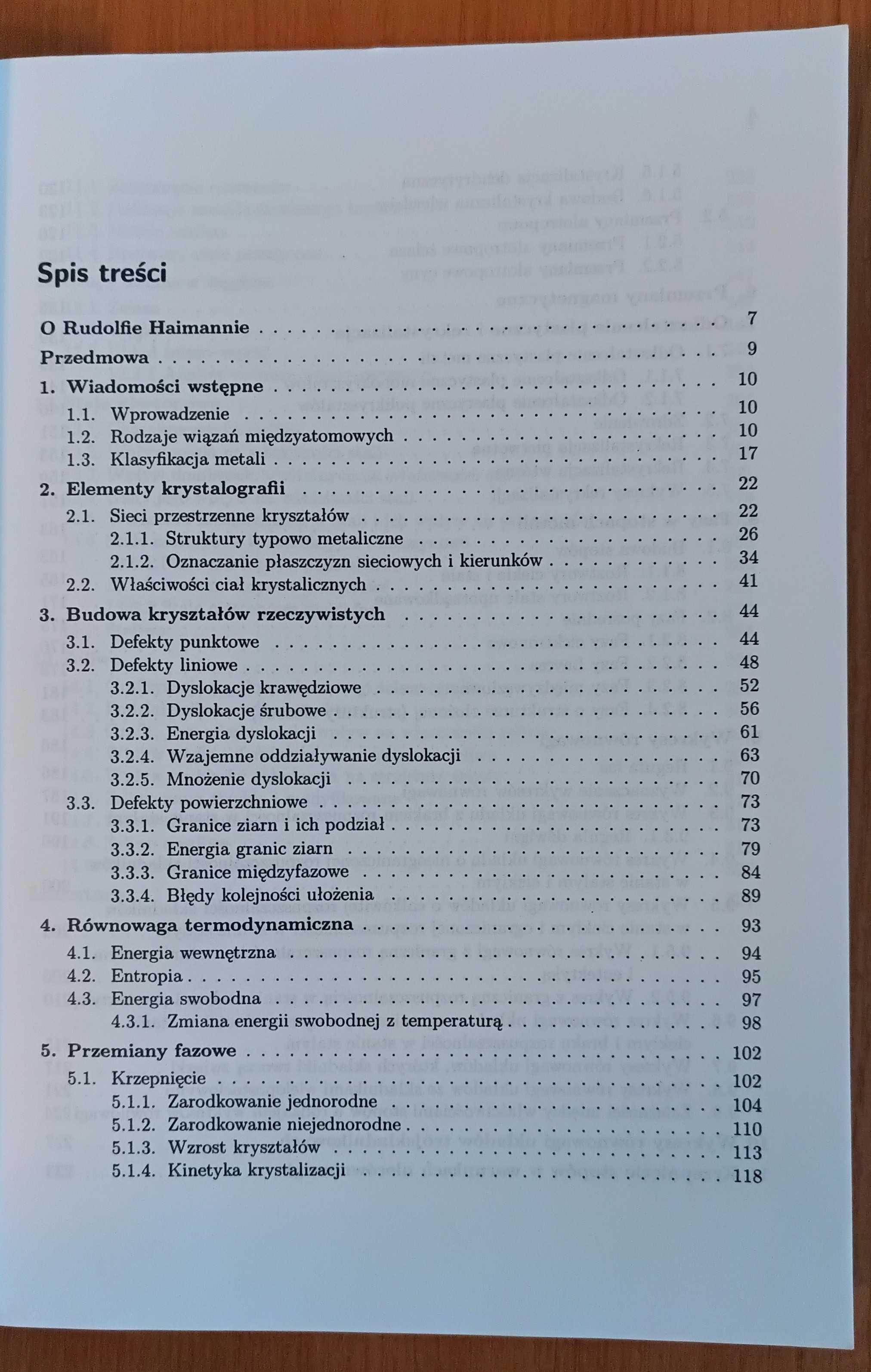 Rudolf Haimann "Metaloznawstwo. Część 1" wyd. 3