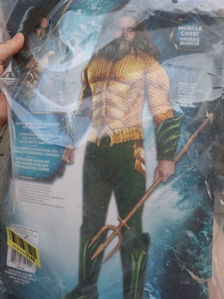 Strój super aquamana