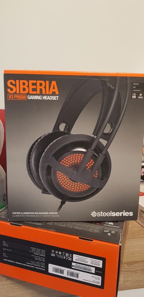 Słuchawki gamingowe SteelSeries Siberia v3 Prism