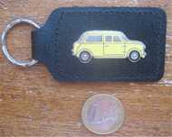 Porta-Chaves Mini de Pele (fabrico inglês)