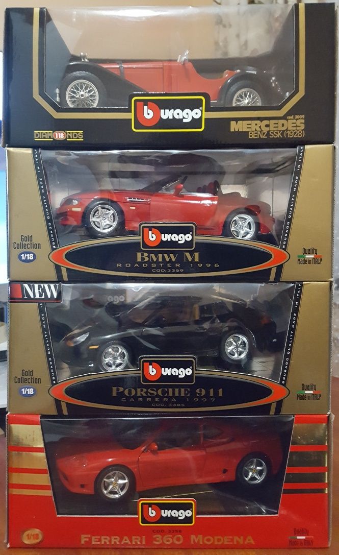 Моделі авто Burago 1:18