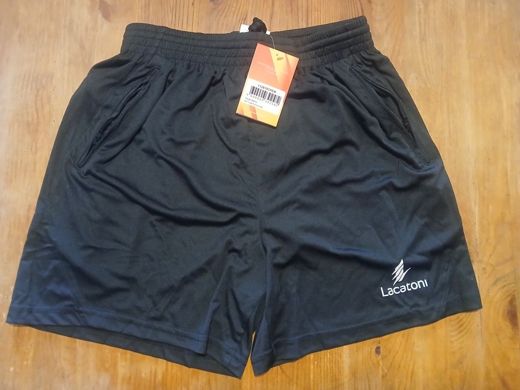 Calções árbitro M lacatoni com fechos de correr