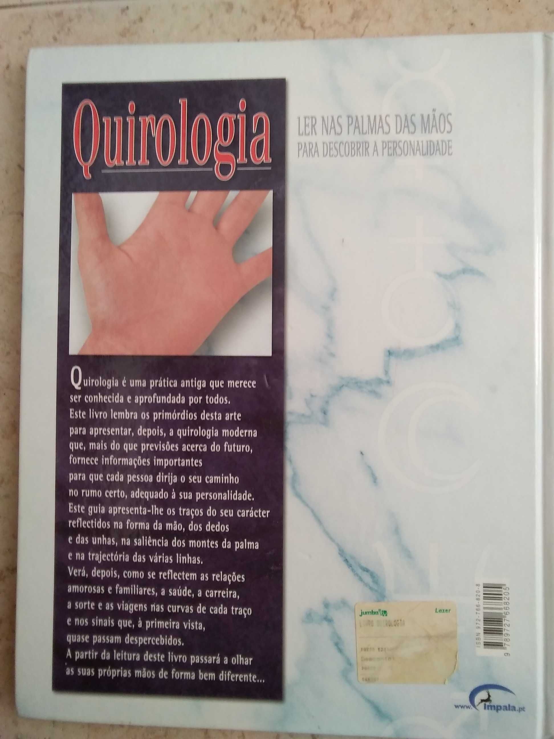 Quirologia - Ler nas Palmas das Mãos para Descobrir a Personalidade