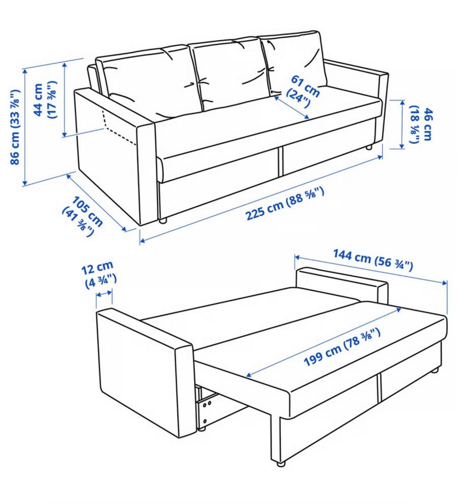 Sofa Frihiten Ikea