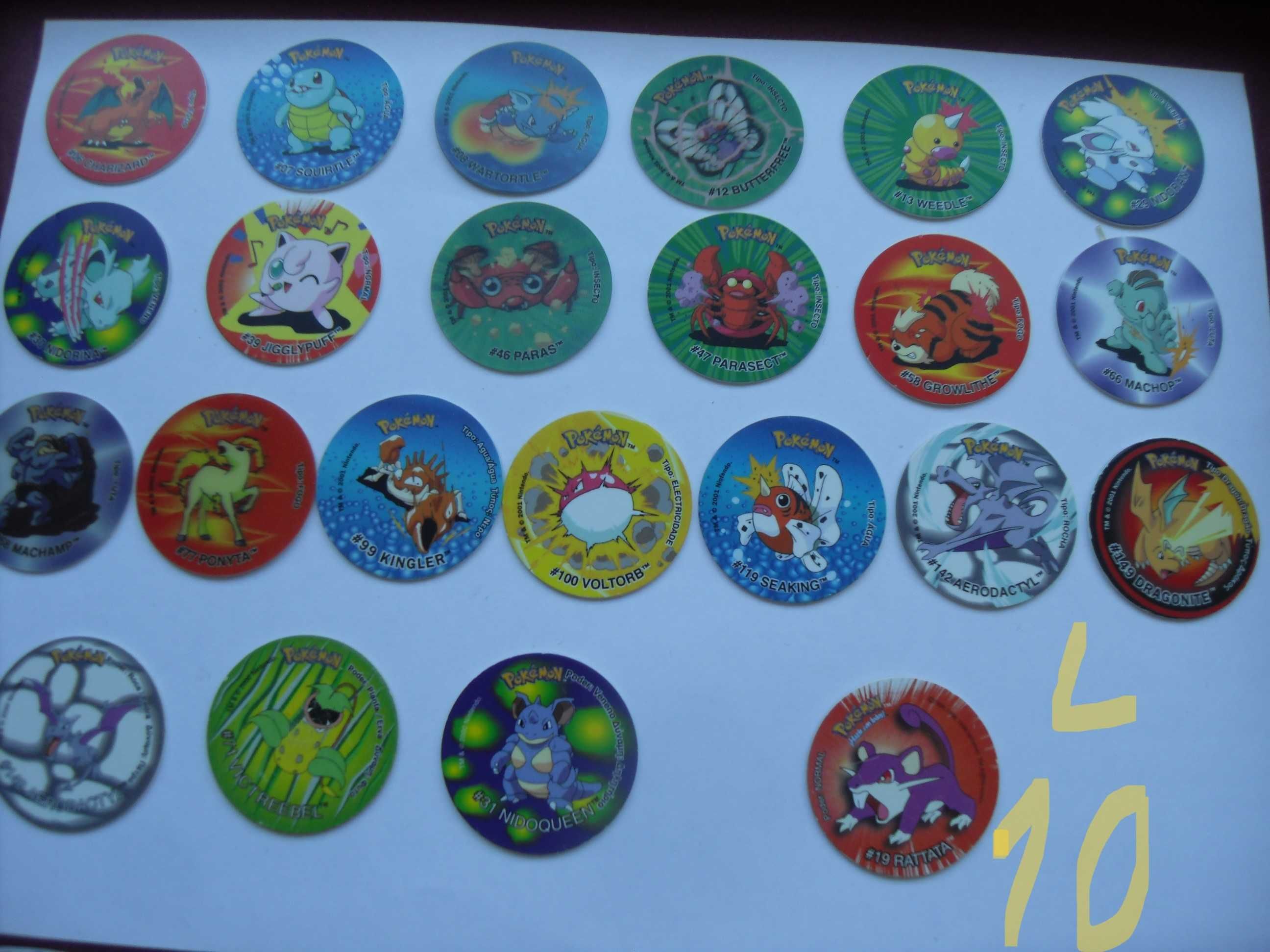 Tazos Antigos  Diversas Coleções
