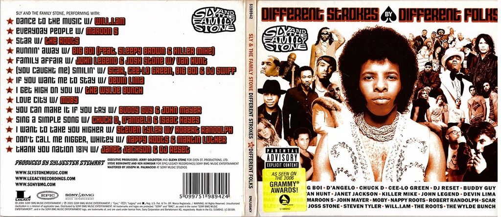 Sly & The Family Stone - Different Strokes By Different Folks - CD