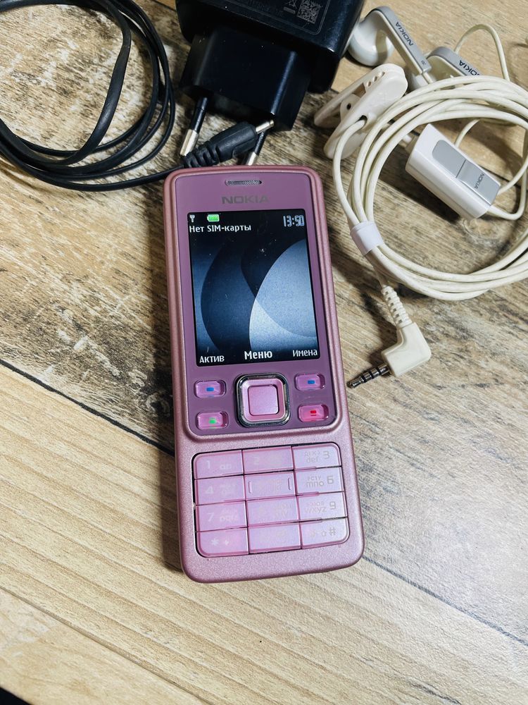 Nokia 6300 розовый