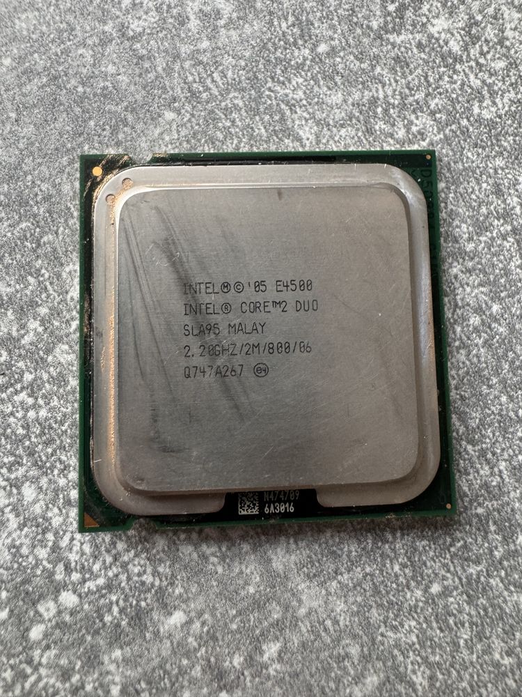 Procesor intel core 2 duo