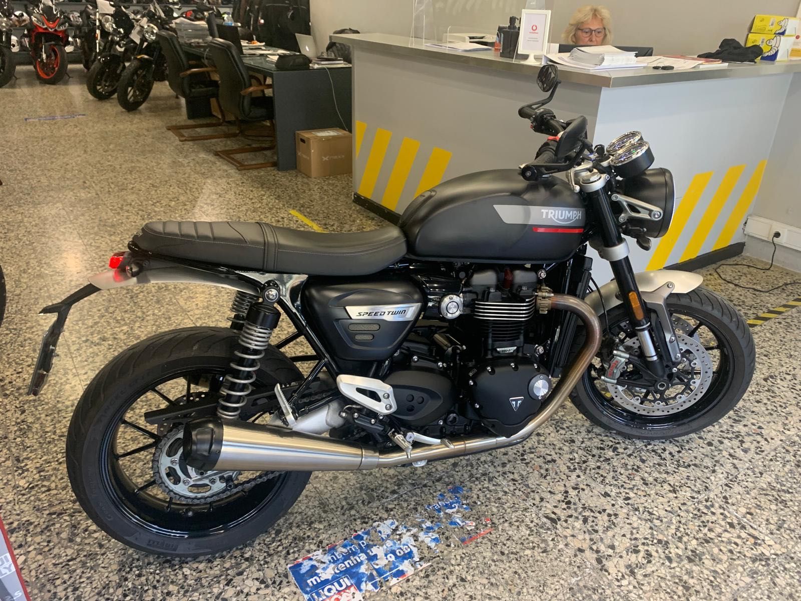 Triumph speed Twin 1200 de 2022 Impecável Apenas 12500 kms