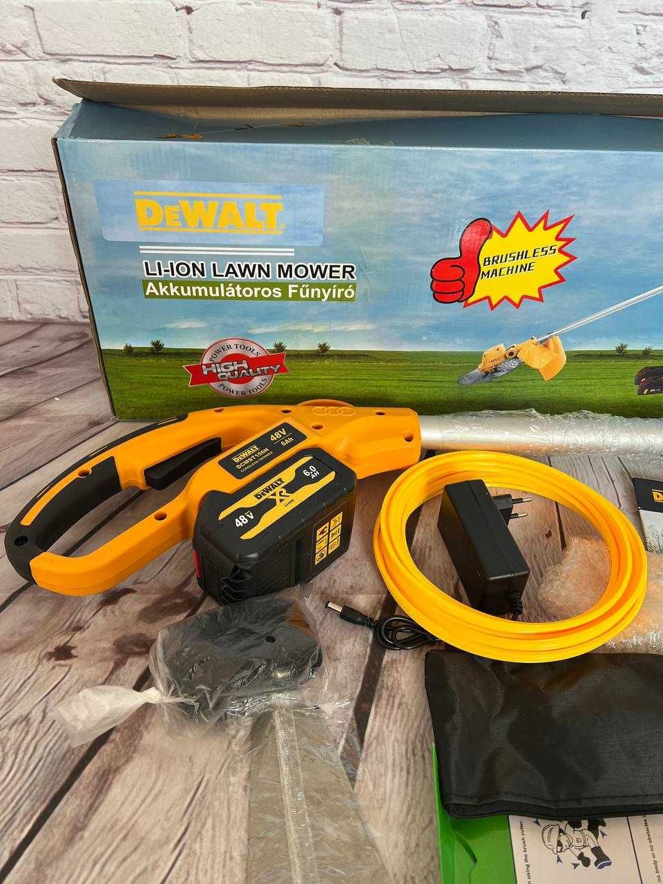 Акумуляторний трімер DeWalt 48B безщіткова