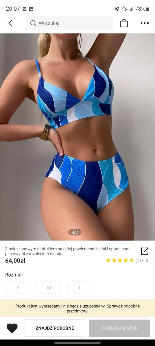 Strój kąpielowy Shein