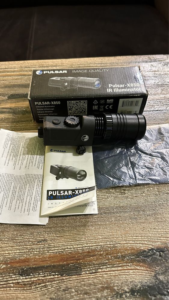 Iluminator podczerwieni podczerwien pulsar x850 asg militaria