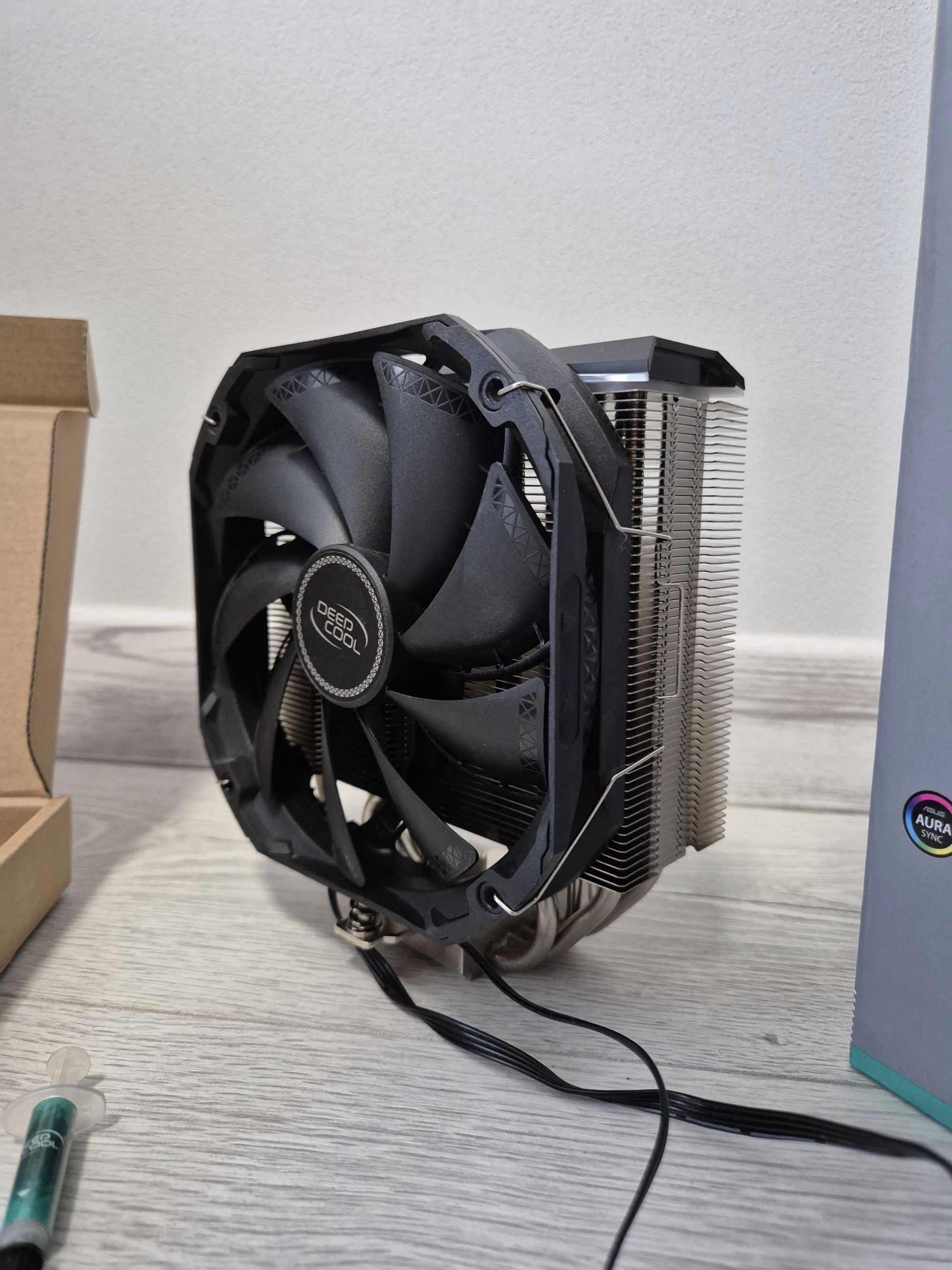 Якість! кулер башта DeepCool AS500 (A-RGB) 220W TDP. Intel\AMD.