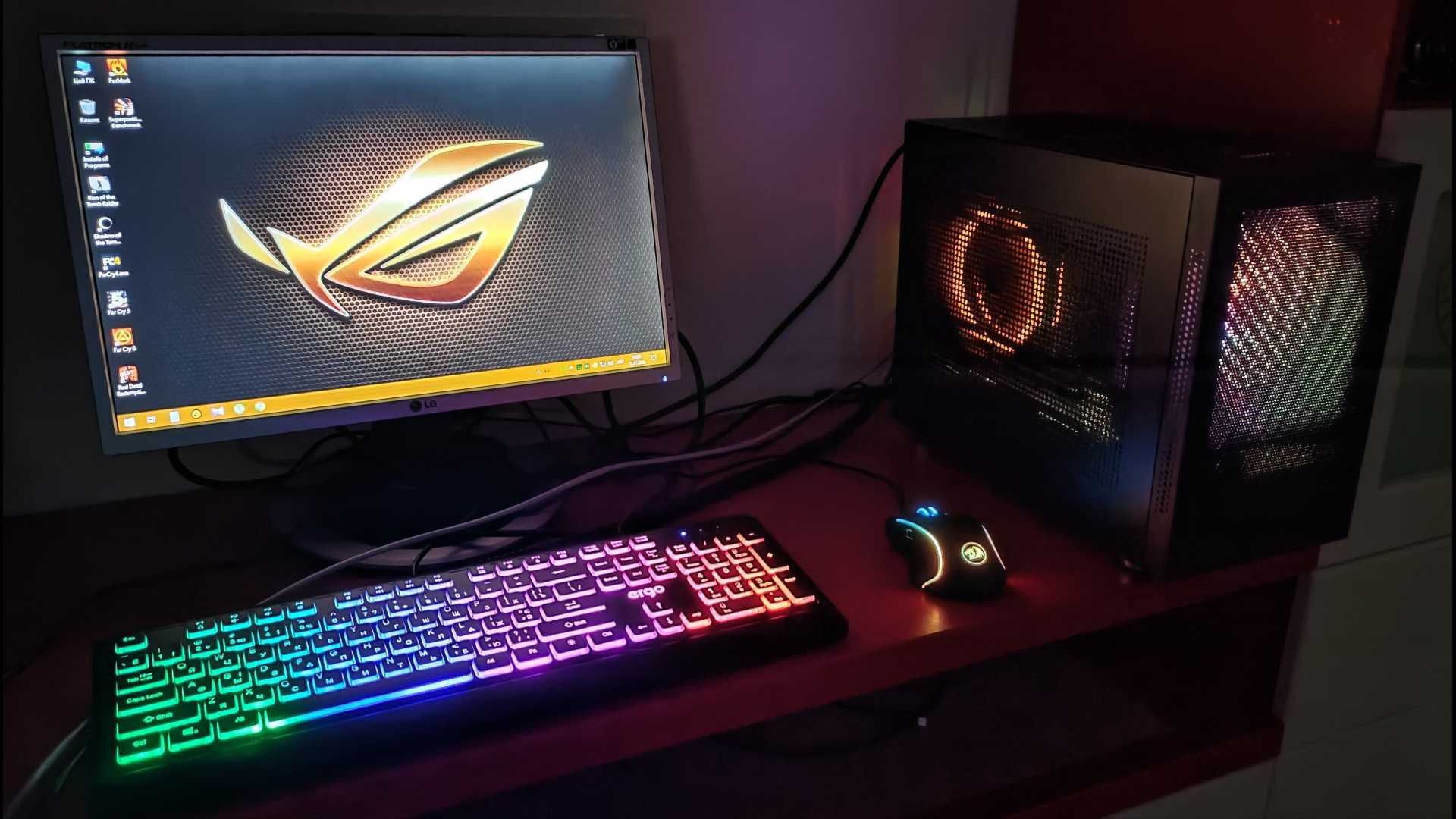 GTX 1070 OC 8Gb/Intel 8/16/DDR4 16GB/512Gb NVMeSSD/650W/WiFi+Blootooth