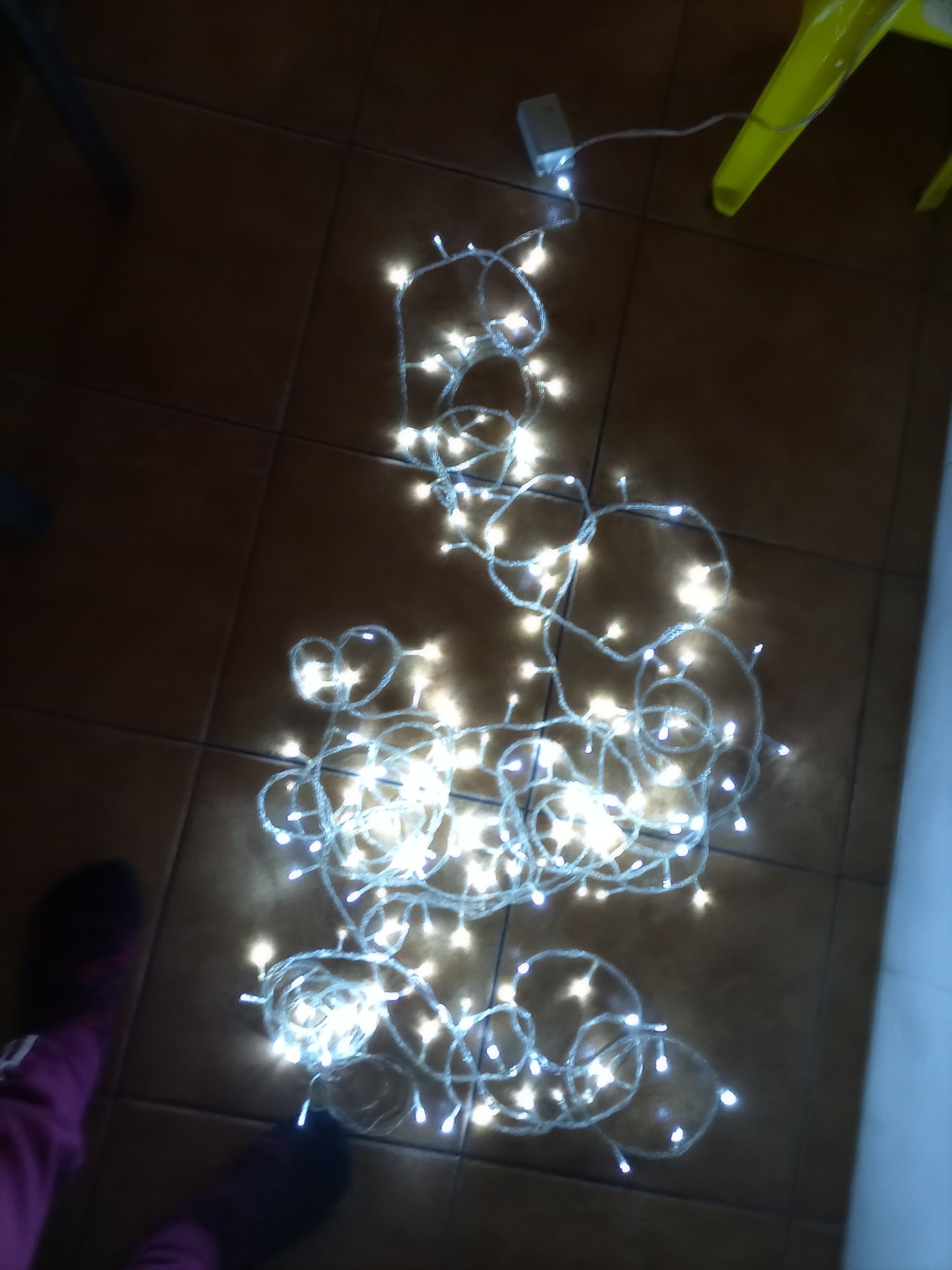 Luz grande de natal