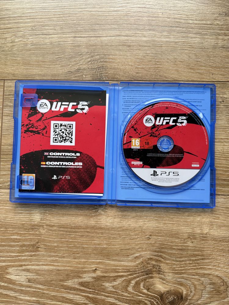 Gra UFC 5 Polska Wersja PL PlayStation 5 Ps5 Slim