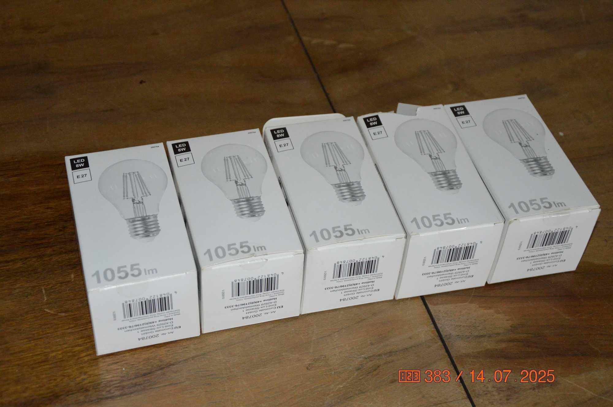 Nowa lampa Żyrandol