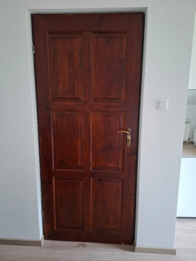 Drzwi drewniane 80 x 200