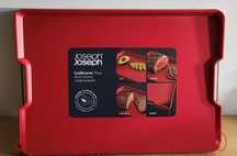 Deska do krojenia Joseph Joseph Cut&Carve Plus XL czerwona