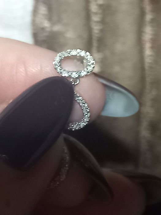 Золотые сережки с бриллиантами 0.70 карат