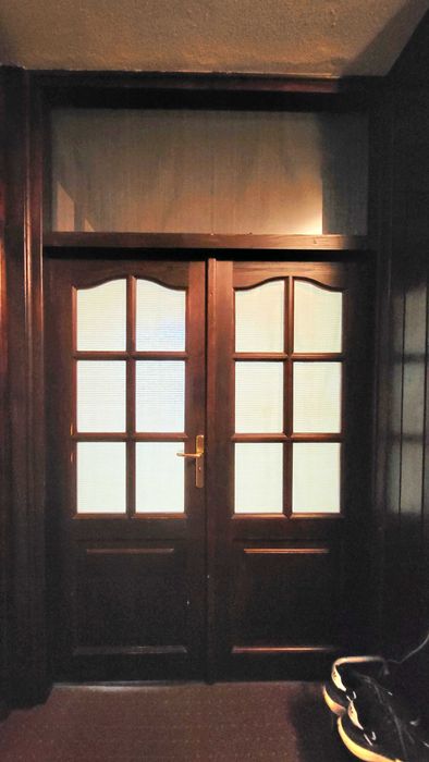 Drewniane podwójne drzwi wewnętrzne z ościeżnicą Warszawa Bemowo